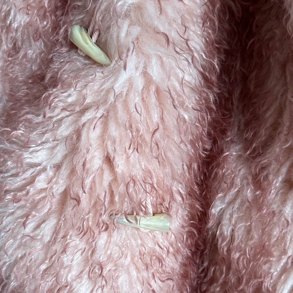 Free People Pink Teddy Jacket - Picture 4 of 7
